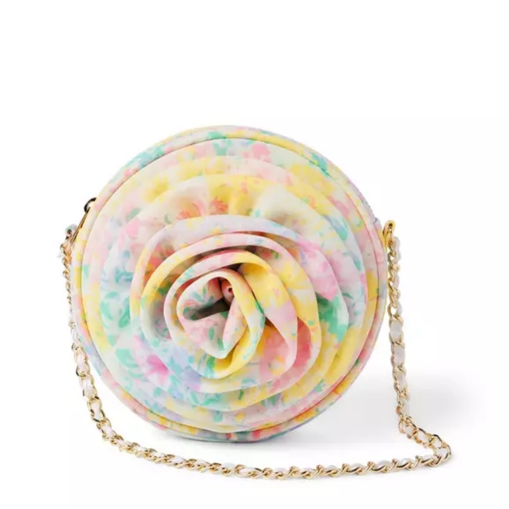 ISO Janie and Jack Floral Chiffon Purse